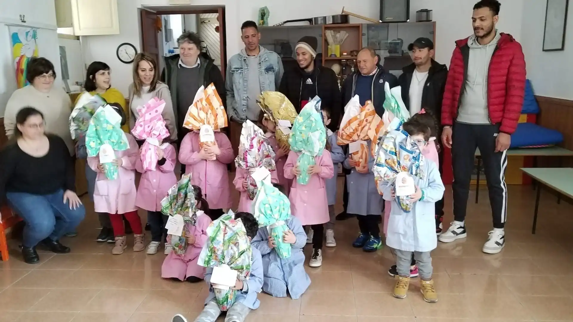 IL Sai di Monteroduni augura buona Pasqua ai bambini della scuola dell’infanzia.